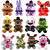 Juguetes de peluche FNAF para niños, peluches Kawaii Freddys, Animal Foxy Bonni - Timoteo Villa Garcia
