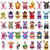 FNAF-Juguetes de Peluche de 18cm, Freddy, Fazbear, Bear, Foxy, Rabbit, Bonnie - Timoteo Villa Garcia