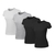 Kit 4 Camisetas Baby Look Feminina New Basics Slim Fit Gola Redonda 100% Algodão - Dropshops