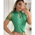 Blusa Feminina com Detalhe de Renda nas Mangas - Dropshops