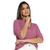 Camisa feminina manga - comprar online