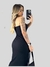 Vestido Fenda Midi Tomara que Caia Canelado Elegância e Ousadia em um Só Vestido!