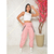 Calça Jogger Cargo Feminina Tactel com Suspensório e Bolsos Laterais - loja online