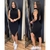 Vestido Feminino Midi Com Fenda Lateral Malha Canelada - comprar online