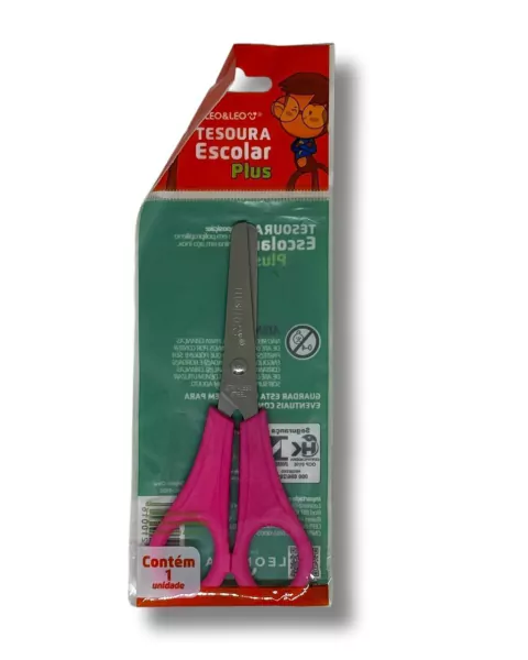 TESOURA ESCOLAR 13CM - Positiva Papelaria