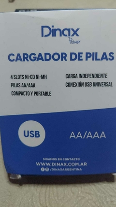 Cargador de pilas Dinax - comprar online