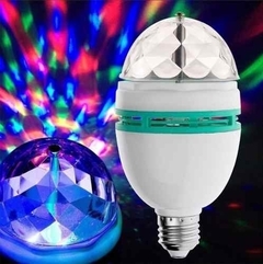 Luz giratoria multicolor