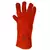Dexterhand 5114 Guante “Soldador” Rojo de Carnaza Cosido con Hilo Kevlar de 14″