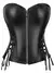 corset pu con cierre