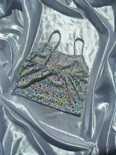 Top floreado - comprar online