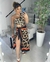 Conjunto Maiô Feminino biquini Nula Manga e saída Praia Pareô Redonda - Lírio Modas
