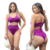 Biquini Forrado com bojo drapeado, calcinha hotpant Fio Duplo - comprar online