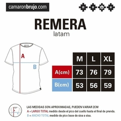Remera latam - Camaron Brujo