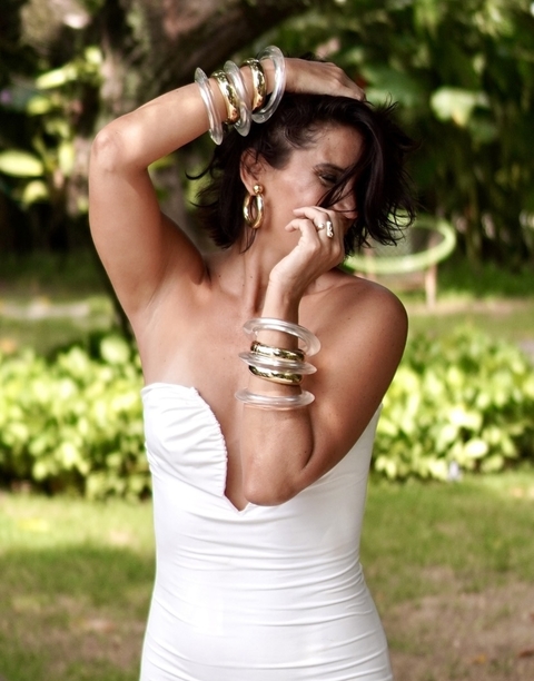 Bracelete Transparente Slim - comprar online