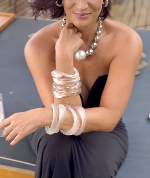 Bracelete Transparente Organic