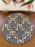 Capa de sousplat cinza chumbo - comprar online