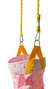 Hamaca Bebe - Rosa Claro Estampado - comprar online