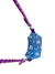 Hamaca Niño - Azul Estampado con violeta en internet