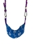 Hamaca Niño - Azul Estampado con violeta - comprar online