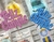 Topper telgopor Feliz Cumple Glitter completo - comprar online
