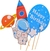 Topper feliz cumple astronauta