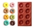 Molde Silicona donas x 8 cavidades