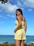 SHORT ALFAIATARIA LINHO AMARELO na internet