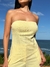 BLUSA ASSIMÉTRICA LINHO AMARELA - loja online