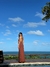 VESTIDO LONGO ARGOLA MARROM - loja online