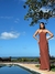 VESTIDO LONGO ARGOLA MARROM na internet