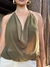 BLUSA DECOTE VERDE MUSGO - loja online