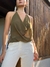 BLUSA DECOTE VERDE MUSGO - comprar online