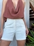 BLUSA DECOTE MARROM - loja online