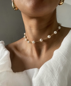 Colar Chocker Pérola - comprar online