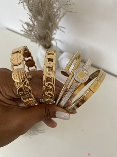 Bracelete Inspiração Cartier love - comprar online