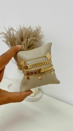 Pulseira trevo Van Cleef Laminado - comprar online