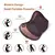 Massageador Travesseiro Almofadado Confortável Shiatsu Elétrico Rotatória 8 Esferas - comprar online