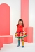 Vestido Infantil Magali - Vermelho - Vest Mania kids