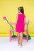 Vestido Infantil Vanessa - Pink - comprar online