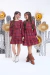 Vestido Infantil Samanta - Vermelho - Vest Mania kids