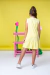 Vestido Infantil Sandy - Amarelo - comprar online
