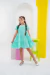 Vestido Infantil Zara - Verde-água