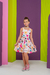 Vestido Infantil Jamile - Tropical na internet