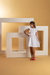 Vestido Infantil Louise - Branco na internet