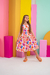 Vestido Infantil Lu - Campo de Flores