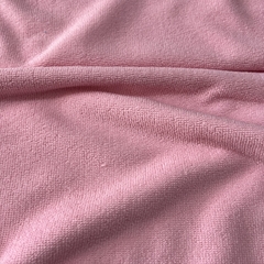 Toalla microfibra rosa bebe