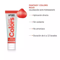 FANTASY COLORS - ROJO - 60 GR. en internet