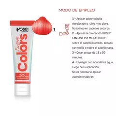 FANTASY COLORS - ROJO - 60 GR. - Junior Distribución