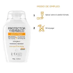PROTECTOR THERMICO ANTI - FRIZZ (ACEITE DE ARGÁN) - 150 ml. - Junior Distribución