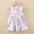 Vestidos de algodão de verão para meninas na internet